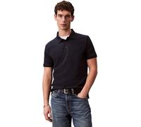 Calvin Klein Jeans Polo SS Classic Monogram LV04RD255G Polos, Azul (Zafiro Oscuro), M, Azul (Dark Sapphire), M