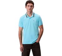 Calvin Klein Jeans Polo SS CSL PQ CLSSC TPPD LV04RC276G para Hombre, Azul (Atmosphere Blue), M, Azul (Atmosphere Blue), M