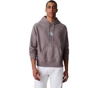 Calvin Klein Jeans PRMM TRRY MCR MNLG H LV04RC281G Sudaderas para Hombre, Gris (Steeple Gray), M, Gris (Steeple Gray), M
