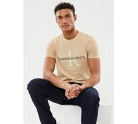 Calvin Klein Jeans Seasonal Monologo Tee L Beige