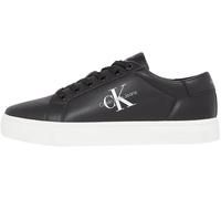 Calvin Klein Jeans Sneaker con Suela Cupsolepara Hombre con LogoTipo, Negro (Black), 45