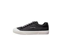 Calvin Klein Jeans Sneaker vulcanizadas Hombre Skater Calzado, Negro (Black/ Bright White), 46