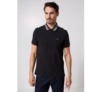 Calvin Klein Jeans Ss Monogram Pique Ti S Negro