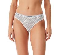 Calvin Klein Jeans String Blanco/Beige Mujer Brazilian, blanco, XL