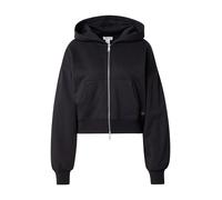 Calvin Klein Jeans Sudadera con cremallera 'Woven Label Hoodie' negro XXS negro