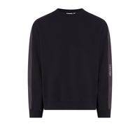 Calvin Klein Jeans. Sudadera con logo tape Negra J30J327230-BEH S