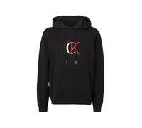 Calvin Klein Jeans Sudadera granadina / negro / blanco S granadina / negro / blanco