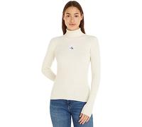 Calvin Klein Jeans Suéteres Marfil, Marfil, L