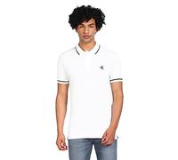 Calvin Klein Jeans Tipping Slim Polo XL Blanco