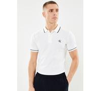 Calvin Klein Jeans Tipping Slim Polo M Blanco
