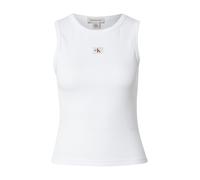 Camiseta De Tirantes Casual_Mujer_CALVIN KLEIN A - Woven Label 2x2 Cotton Rib T - M