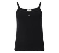 Calvin Klein Jeans Top 'Monogram Patch Cami' negro S-M negro