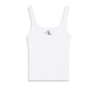 Calvin Klein Monogram Scoop Nk Rib Tank Top Lv047a804g Camiseta de Tirantes Anchos Mujer