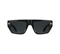 Calvin Klein Jeans Unisex Adult Sunglasses CKJ25619S - Black with Solid Grey Lens