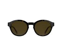 Calvin Klein Jeans Unisex Adult Sunglasses CKJ26604S - Dark Havana with Solid Brown Lens