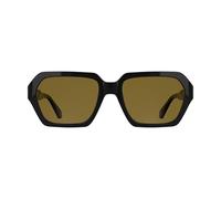 Calvin Klein Jeans Unisex Adult Sunglasses CKJ26605S - Black with Solid Brown Lens