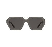 Calvin Klein Jeans Unisex Adult Sunglasses CKJ26605S - Taupe with Solid Warm Smoke Lens