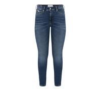 Calvin Klein Jeans Mid Rise Skinny J20J221581 Pantalones, Denim (Denim Dark), 24W / 32L para Mujer
