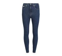 Calvin Klein Vaqueros Mujer Super Skinny Ankle con Talle Alto, Azul (Denim Dark), 26W