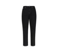 Calvin Klein Jeans New MOM LV047D843G Jeans para Mujer, Color Negro Suave, RG23, Negro (Negro Suave), 23W / 32L