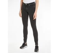Calvin Klein Jeans Mid Rise Skinny J20J222448 Pantalones, Denim (Denim Black), 28W / 30L para Mujer