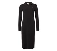 Calvin Klein LS Woven Label Johnny Collar Mid LV047E202G Vestidos para Mujer, Color Negro (Negro), Talla M, Negro (Negro), M