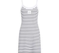 Calvin Klein Jeans Vestido Mujer Tank Dress Verano, Multicolor (CK Black/Bright White Striped), XS