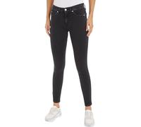 Calvin Klein Jeans Women's Mid Rise Skinny Skinny, Denim Black, 25W / 32L