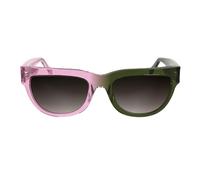 CALVIN KLEIN JEANS Women's Sunglasses CKJ25600S - Pink To Khaki with Gradient Brown Lens