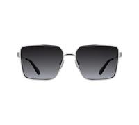 Calvin Klein Jeans Women's Sunglasses CKJ26201S - Silver with Gradient Smoke Lens