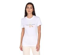 CALVIN KLEIN JEANS - Women's T-shirt with nuanced logo - Size L