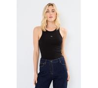 Calvin Klein Jeans Woven Label Rib Tank J20J224762 S Negro