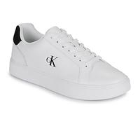Calvin Klein Zapatillas Classic Laceup Hombre – Suela Cupsole Piel – Blanco (Bright White/Black) 43