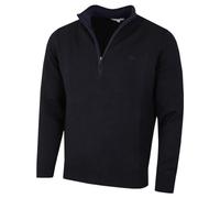 Calvin Klein Jersey de Punto de algodón con 1/2 Cremallera -Midnavy - S