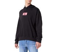 Calvin Klein L/S Hoodie, Sudaderas Pesadas Hombre, Black,