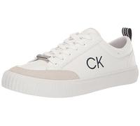 Calvin Klein Lariss, Zapatillas Mujer, Blanco 141, 37.5 EU