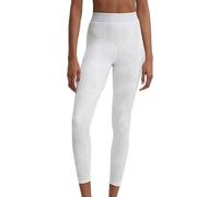 Calvin Klein - Leggings para mujer, color blanco, blanco, L
