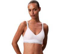 Calvin Klein LGHTLY - Bralette con Forro para Mujer, Color Blanco (Blanco), Talla XXL