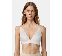 Calvin Klein Lightly Lined Plunge Ivory Talla: 36C | Brasieres Outlet | Mujer | Blanco