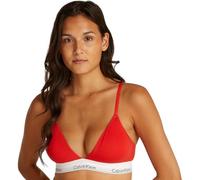 Calvin Klein LL Triangle 000QF5650E, Triángulo (Parte Superior del Bikini) Mujer, Rojo, M