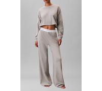 Calvin Klein Logo Jersey Pant Grey Heather Talla: M | Pantalones Deportivos Outlet | Mujer | Gris