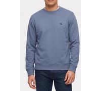 Calvin Klein Long Sleeve Classic 350gsm Terry Monogram Dusty Sailor Blue Talla: S | Jerséis Outlet | Hombre | Azul