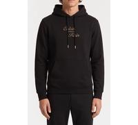 Calvin Klein Long Sleeve Classic 350gsm Terry Script Black Talla: XL | Sudaderas con Capucha Outlet | Hombre | Negro