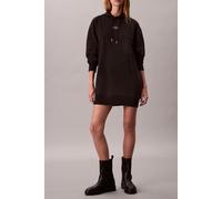 Calvin Klein Long Sleeve Monologo Premium Dress Black Talla: XL | Vestidos Maxi Outlet | Mujer | Negro