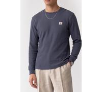 Calvin Klein Long Sleeve Waffle Badge T-shirt Blue Nomad Talla: M | Manga Larga Outlet | Hombre | Azul