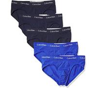 Calvin Klein Lot de 5 Culottes en Coton Stretch Ropa Interior, 3 Sombras Azules, 2 Cobalto, XXL (Pack de 5) para Hombre
