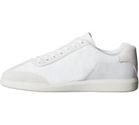 Calvin Klein Low Cupsole Laceup Su Hm0Hm02069, Parte Superior Baja Hombre, White (Triple Bright White), 40 EU