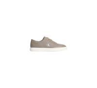 Calvin Klein Low Pro Cup Sneaker White Canvas Desert Taupe/marshmallow Talla: 36 | Zapatillas Deportivas Outlet | Mujer | Blanco