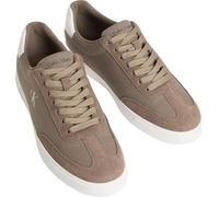 Calvin Klein Low Prof Cupsole CV Hm0hm02236, Parte Superior Baja Hombre, Khaki (Desert Taupe/Bright White), 41 EU