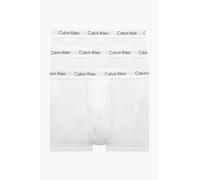 Calvin Klein Low Rise Trunk 3pk 0000u2664g Bóxer, Blanco, L Hombre